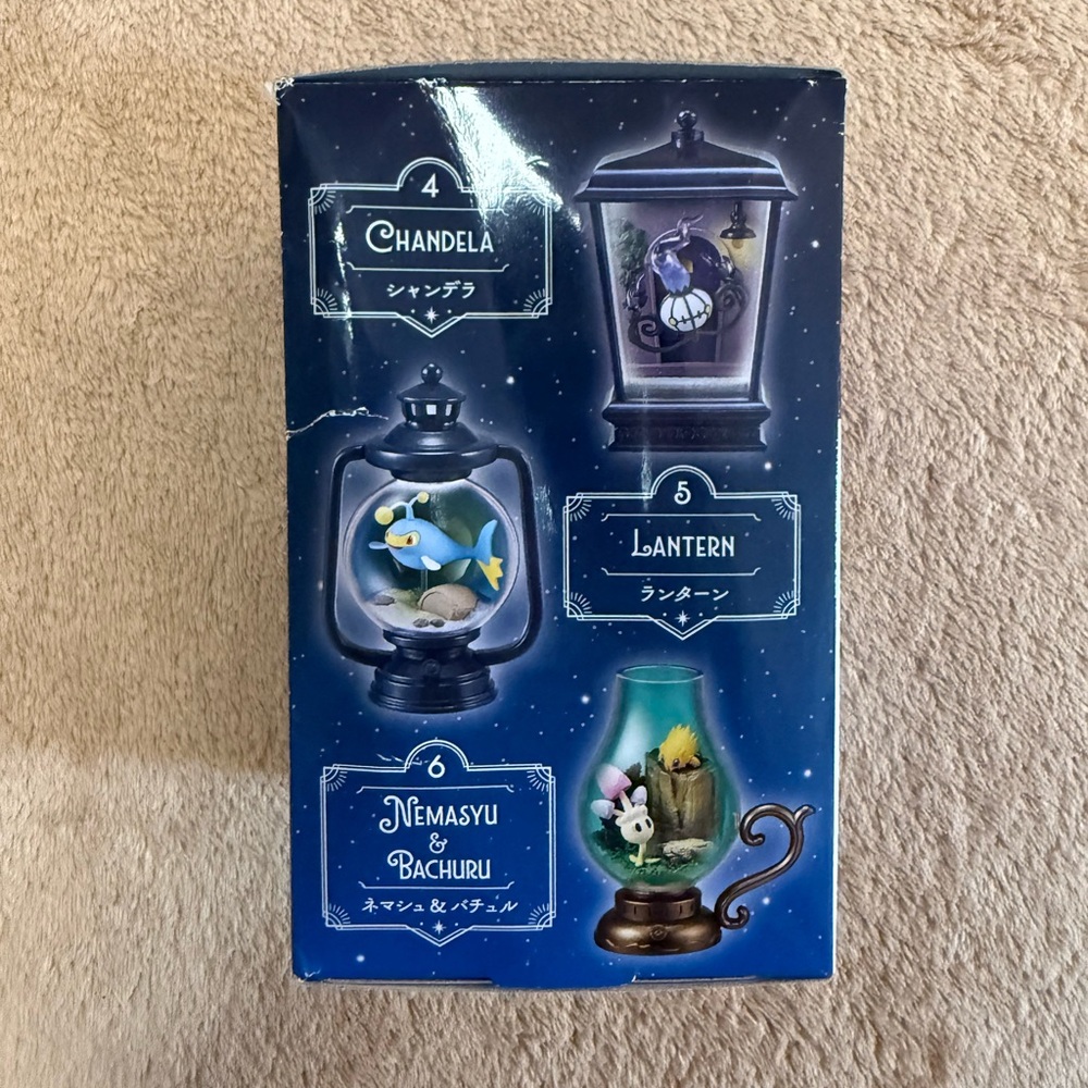 Lanturn Pokemon Lantern Diorama with Blue and Gold Accents. Package unopened. - Picture 4 of 7